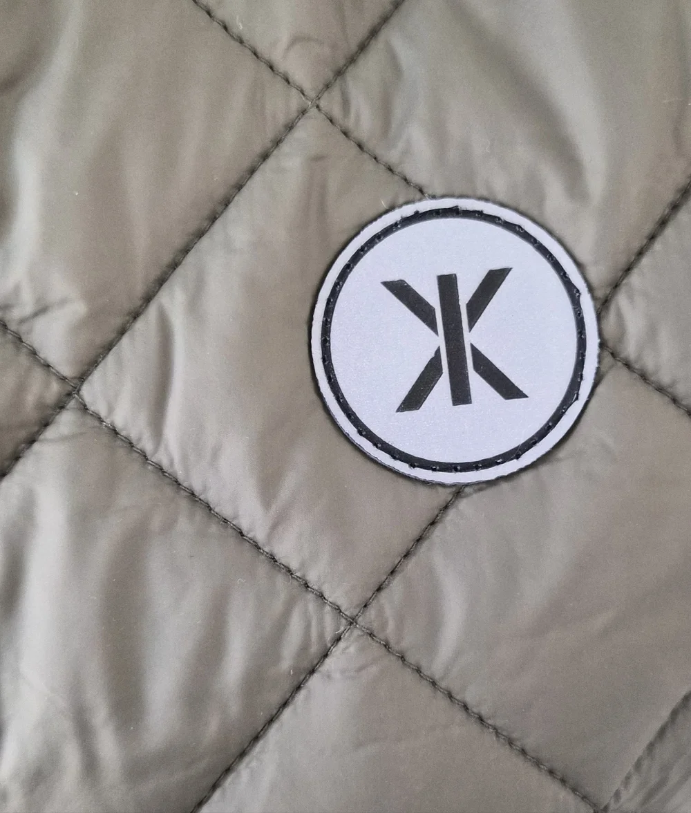 Onepiece Champ Quilted Vest Olive Green Unisex Men’s S Puffer Snap Pocket